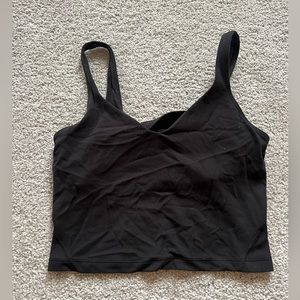 Black Align Lululemon Tank Top